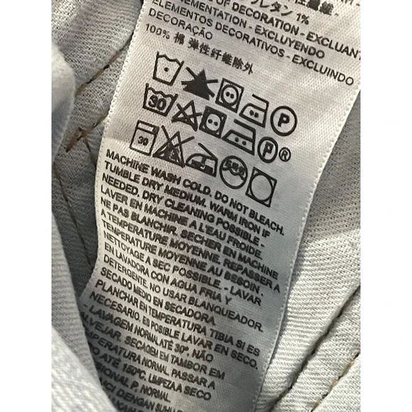 Levi's 505 Jeans 36 x‎ 30 Stonewash Straight Blue Red Tab Denim - Picture 6 of 6